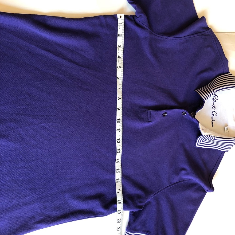 Robert Graham purple polo - Picture 4 of 7